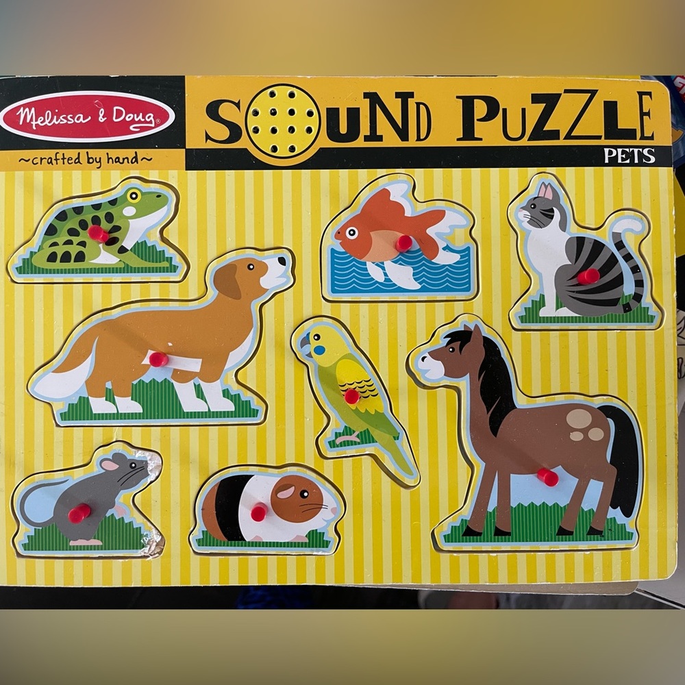 Melissa and Doug puzzles, circo from Target puzzles